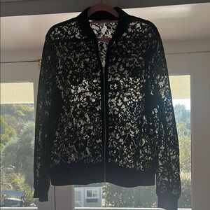 Black lacy jacket